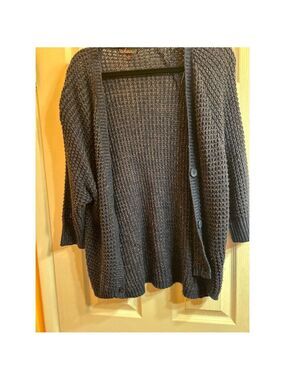 Women's Takeout Blue & Gold Cardigan Size L